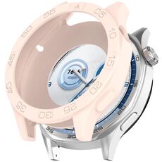 Per Huawei Watch GT 5 / GT 5 Pro 46mm Custodia protettiva in silicone per orologio (rosa)