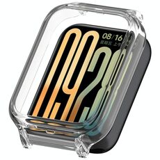 Per Xiaomi Smart Band 9 Pro Custodia protettiva per orologio con copertura parziale in PC cavo (trasparente)