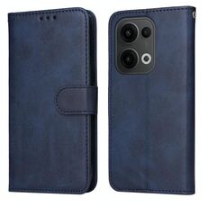 Per OPPO Reno13 Global Classic Calf Texture Flip Custodia in pelle per telefono (blu)
