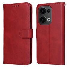 Per OPPO Reno13 Global Classic Calf Texture Flip Custodia in pelle per telefono (rosso)
