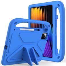 Per Xiaomi Pad 7 / 7 Pro Custodia per tablet antiurto in EVA con supporto (blu)