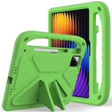 Per Xiaomi Pad 7 / 7 Pro Custodia per tablet antiurto in EVA con supporto (verde)