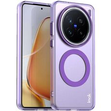 Per vivo X200 Pro IMAK Candy Series Custodia antiurto MagSafe per telefono (viola)