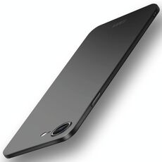 Per iPhone 16e MOFI Custodia rigida ultrasottile per PC satinato (nero)