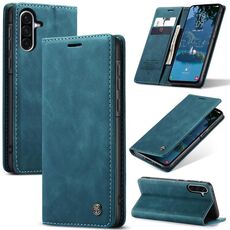Per Samsung Galaxy A56 CaseMe 013 Custodia in pelle con flip orizzontale multifunzionale (blu)