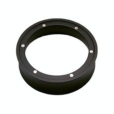 Anello magnetico per raccoglipolvere con manico rialzato per caffè da 51 mm (nero)