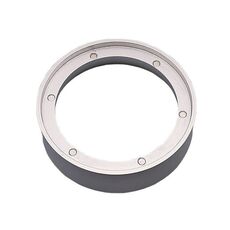 Anello magnetico per la cattura della polvere con manico per caffè rialzato da 58 mm (argento)
