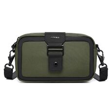 Ozuko Mini Men Borsa a tracolla in tessuto Oxford impermeabile (verde)