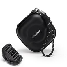 Cwatcun D164 Piccolo filtro organizzatore fotocamera obiettivo digitale protezione borsa (nero)