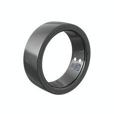 RK-C258 H11 Smart Bluetooth Ring con monitoraggio del sonno/frequenza cardiaca/pressione sanguigna, taglia: 8 (nero)