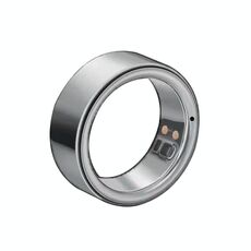 RK-C258 H11 Smart Bluetooth Ring con monitoraggio del sonno/frequenza cardiaca/pressione sanguigna, taglia: 9 (argento)