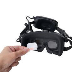 1 paio per DJI N3 RCSTQ occhiali da aviazione pellicola temperata pellicola protettiva HD