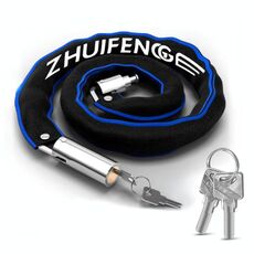 ZHUIFENGGE Lucchetto a catena antifurto universale per bicicletta, impermeabile e anti-taglio, lunghezza: Bold 105 cm