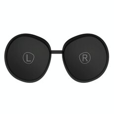 Per Meta Quest 3S / Quest 2 VR Lens TPU Custodia protettiva (nero)
