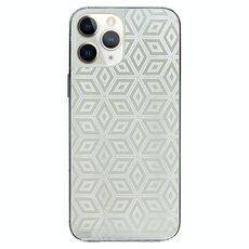 Per iPhone 11 Pro Adesivo Trasparente Colorato Pellicola Posteriore per Telefono (Cubo Magico)