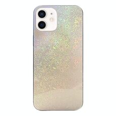 Per iPhone 12 mini Pellicola adesiva trasparente colorata per telefono con pellicola laterale (frammenti tagliati al laser)
