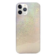 Per iPhone 11 Pro Pellicola adesiva trasparente colorata per telefono con pellicola laterale (frammenti tagliati al laser)