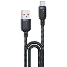 Cavo di ricarica rapida Yesido 3A USB a tipo C, lunghezza: 2 m (nero)