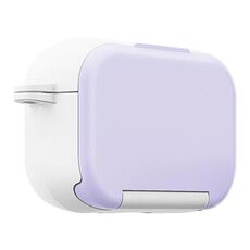 Per AirPods 4 Custodia protettiva in silicone per auricolari (viola)