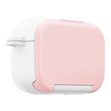 Per AirPods 4 Custodia protettiva in silicone per auricolari (rosa)
