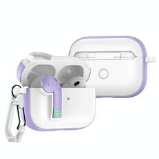 Per AirPods Pro Custodia protettiva per auricolari Colorful Lock (viola)