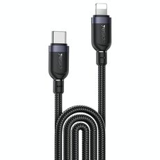 Cavo dati in lega di alluminio Yesido CA193 27W tipo C a 8 pin, lunghezza: 3 m (nero)