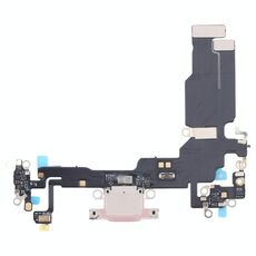 Per iPhone 15 Cavo flessibile per porta di ricarica (rosa)