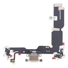 Per iPhone 15 Plus Cavo flessibile per porta di ricarica (giallo)