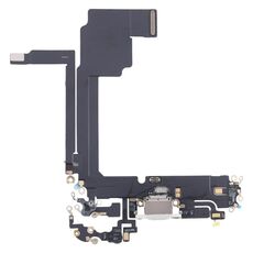 Per iPhone 15 Pro Max Cavo flessibile per porta di ricarica (bianco)