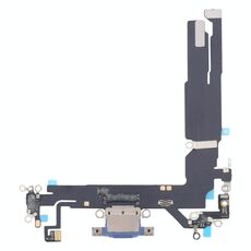 Per iPhone 16 Cavo flessibile per porta di ricarica (blu)