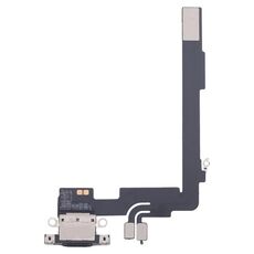Per iPhone 16 Pro Max Cavo flessibile per porta di ricarica (nero)