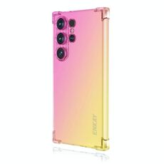 Per Samsung Galaxy S25 Ultra 5G ENKAY Hat-Prince Gradient Airbag TPU Custodia per telefono (oro rosa)