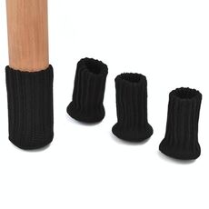 8 confezioni di coprisedie da tavolo in lana, protezione per pavimenti, cuscinetti in feltro antiscivolo e silenziosi (7x4 cm)