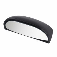 Specchietto retrovisore per auto Trainer Plus Specchio per angolo cieco per auto Aiuto per la retromarcia Specchietto rotondo piccolo per auto, Colore: Nero