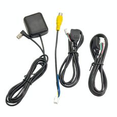 4 pezzi / set Palminfo Car Navigation Cavo di alimentazione universale Antenna GPS 4 pin 6 pin Cavo USB Cavo di retromarcia Vista posteriore