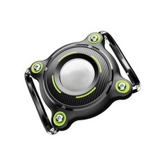 Per AirTag Tracker Custodia protettiva impermeabile per cuccioli e gattini Collare con fibbia in metallo Modello Custodia protettiva (PC nero + verde)