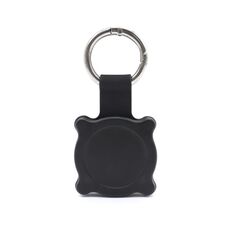 Per AirTag Tracker Custodia protettiva Custodia protettiva completa impermeabile per localizzatore portachiavi modello (nero)