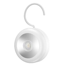 Luce con sensore di movimento a LED con cuscinetti adesivi nascosti e magnete (luce bianca)