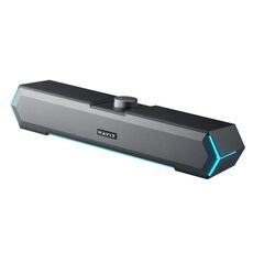 Havit M19 RGB Effetto Illuminazione Desktop Computer Altoparlante Cablato, Colore: Nero Versione Bluetooth