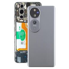 Per vivo V40 Pro Cover posteriore della batteria con copriobiettivo della fotocamera (grigio)