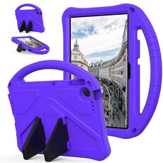 Per Lenovo Tab TB-311 / WIFI 10.1 2025 Custodia antiurto per tablet EVA con supporto (viola)
