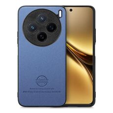 Per vivo X200 Twill Fabric Leather Skin Back Custodia per telefono (blu)