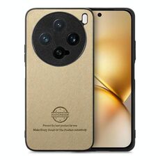 Per vivo X200 Pro mini Twill Fabric Leather Skin Back Custodia per telefono (cachi)