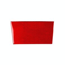 Per adesivo pannello scorrevole per scatola portaoggetti centrale con guida a sinistra BMW Serie 8 G14 2019-2024 (rosso)