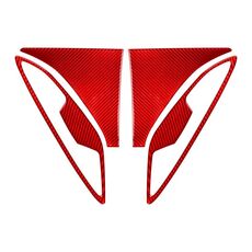 Per BMW Serie 8 G14 2019-2024 4 pezzi/set adesivi parafango anteriore universale (rosso)