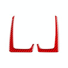 Per BMW Serie 8 G14 2019-2024 2 pezzi/set Strumenti di guida a destra Adesivi decorativi su entrambi i lati (rosso)