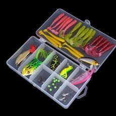 Attrezzatura da pesca per esterni 46 in 1 Bionic Bait Luya Sequin Bait Set