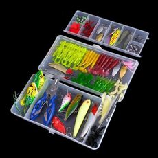 Attrezzatura da pesca per esterni 120 in 1 Bionic Bait Luya Sequin Bait Set