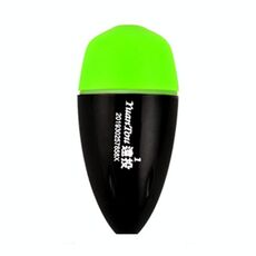 Galleggiante luminoso elettronico per la pesca notturna, galleggiante anticaduta in ABS per la pesca in mare, misura: 1 (verde)
