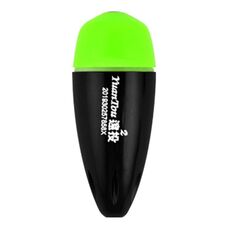 Galleggiante luminoso elettronico per la pesca notturna, galleggiante anticaduta in ABS per la pesca in mare, misura: 2 (verde)